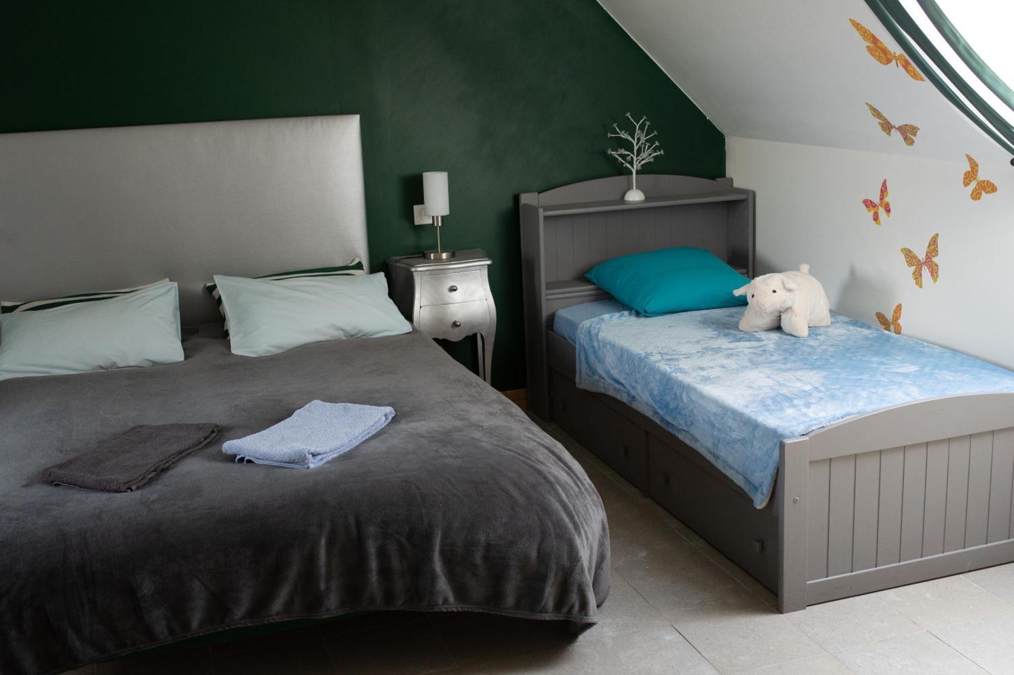 Bed and Breakfast Mon Saint Michel Ardevon Habitación foto